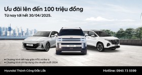 ƯU ĐÃI THÁNG 4/2025 - TIẾT KIỆM LÊN ĐẾN 100 TRIỆU ĐỒNG
